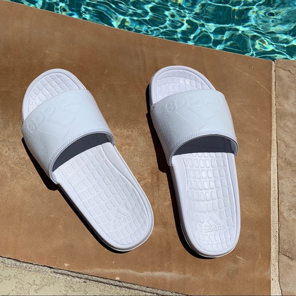 adidas Other - White adidas slides